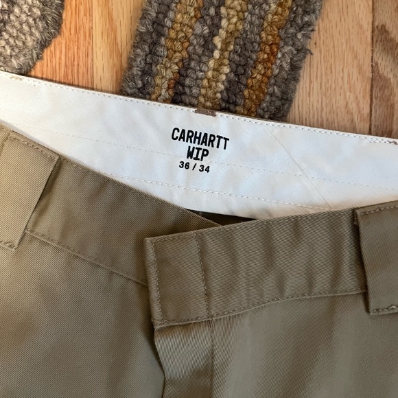 NWOT CARHARTT WIP PANTS 36/34 - Picture 3 of 3